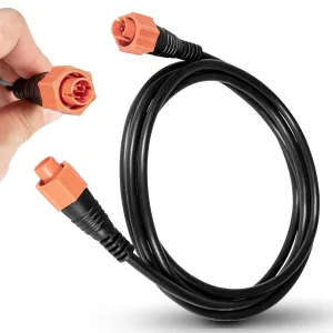 Replacement Part for Lowrance Ethernet Crossover Cable Yellow Cat5e Cable, 6-Feet, High-Speed, Plug and Play, Waterproof (6 Feet)