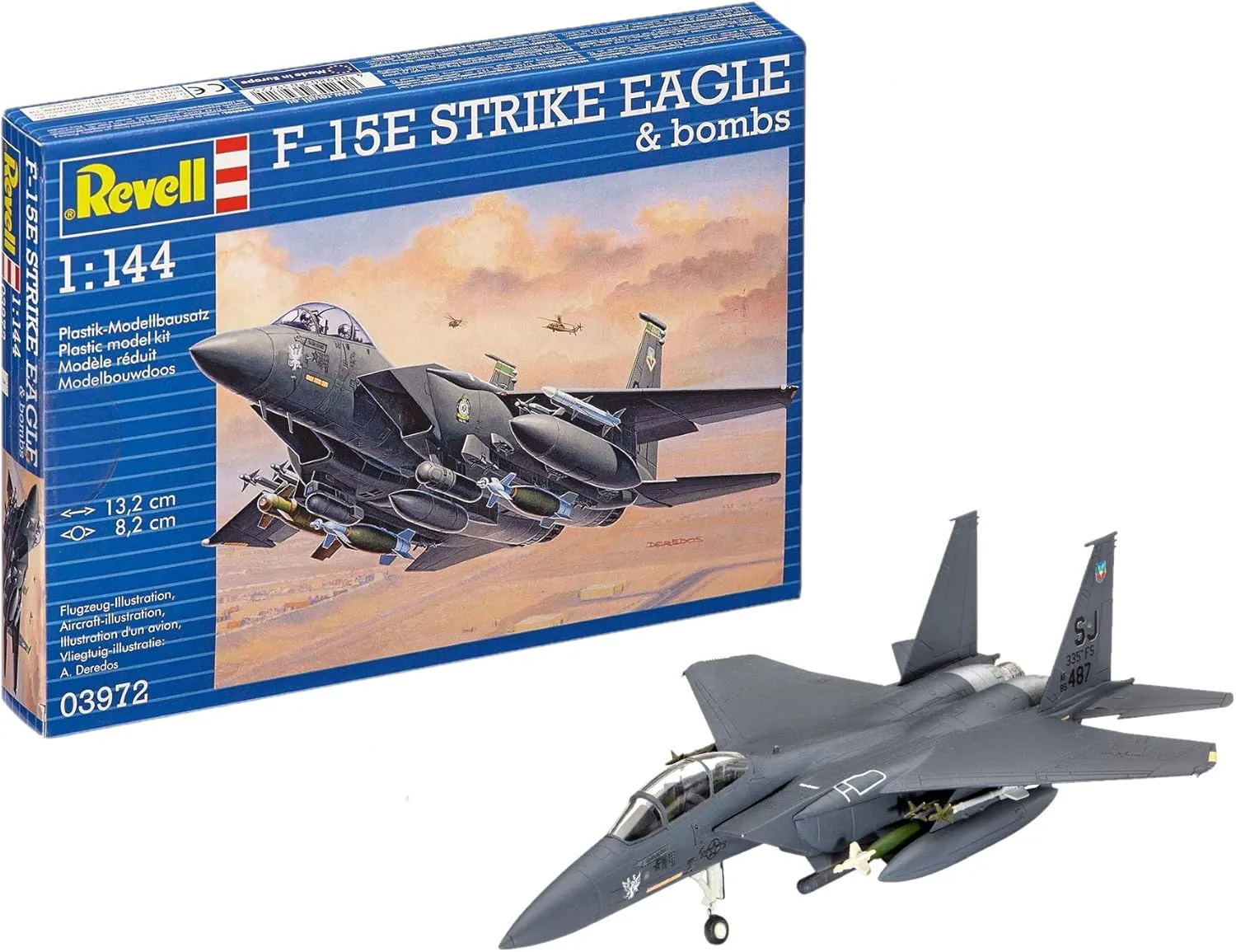 Revell Germany 03972 1/144 F-15E Strike Eagle Model Kit