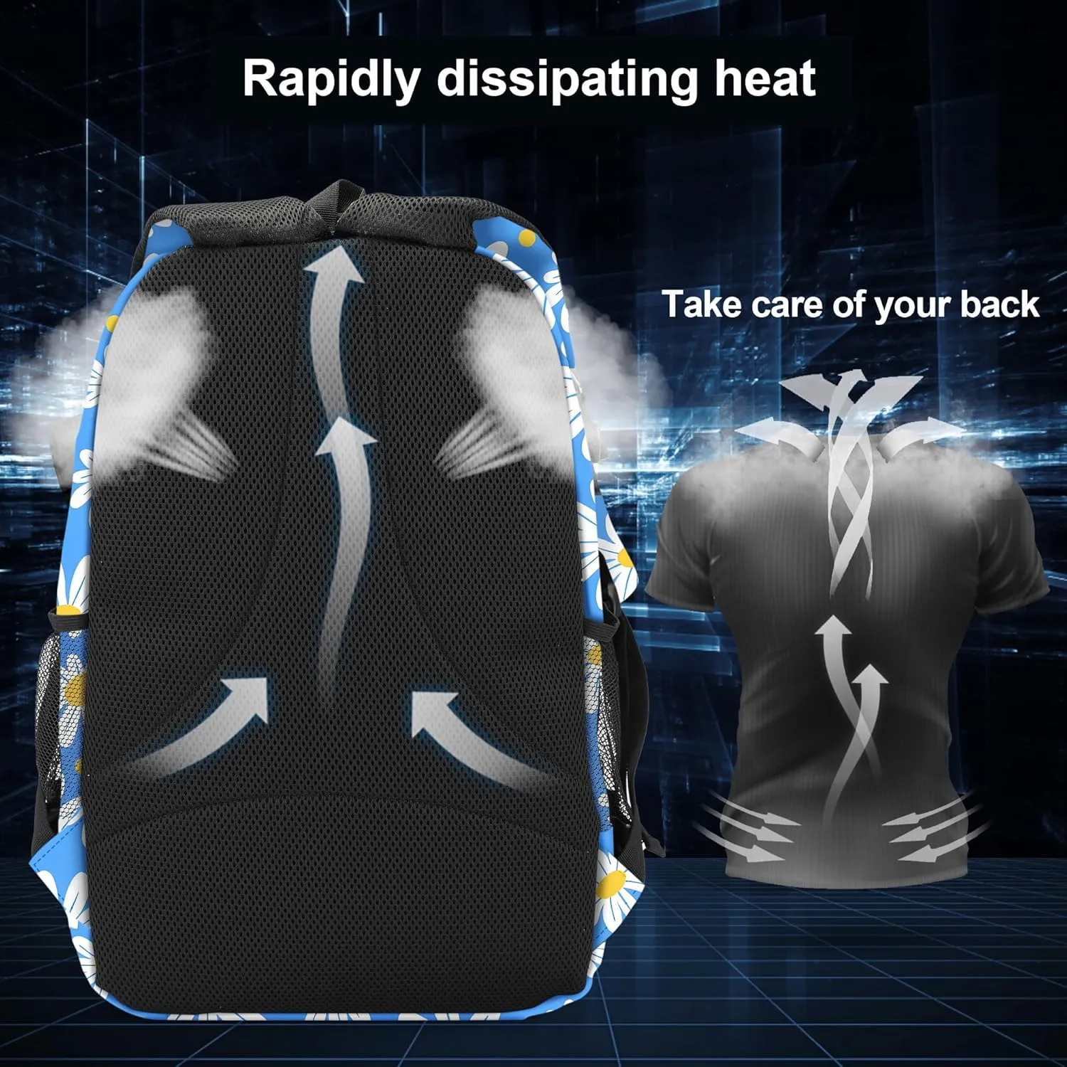 rickyh style Lightweight Elementary Durable Backpack Student Kids Waterproof Backpack