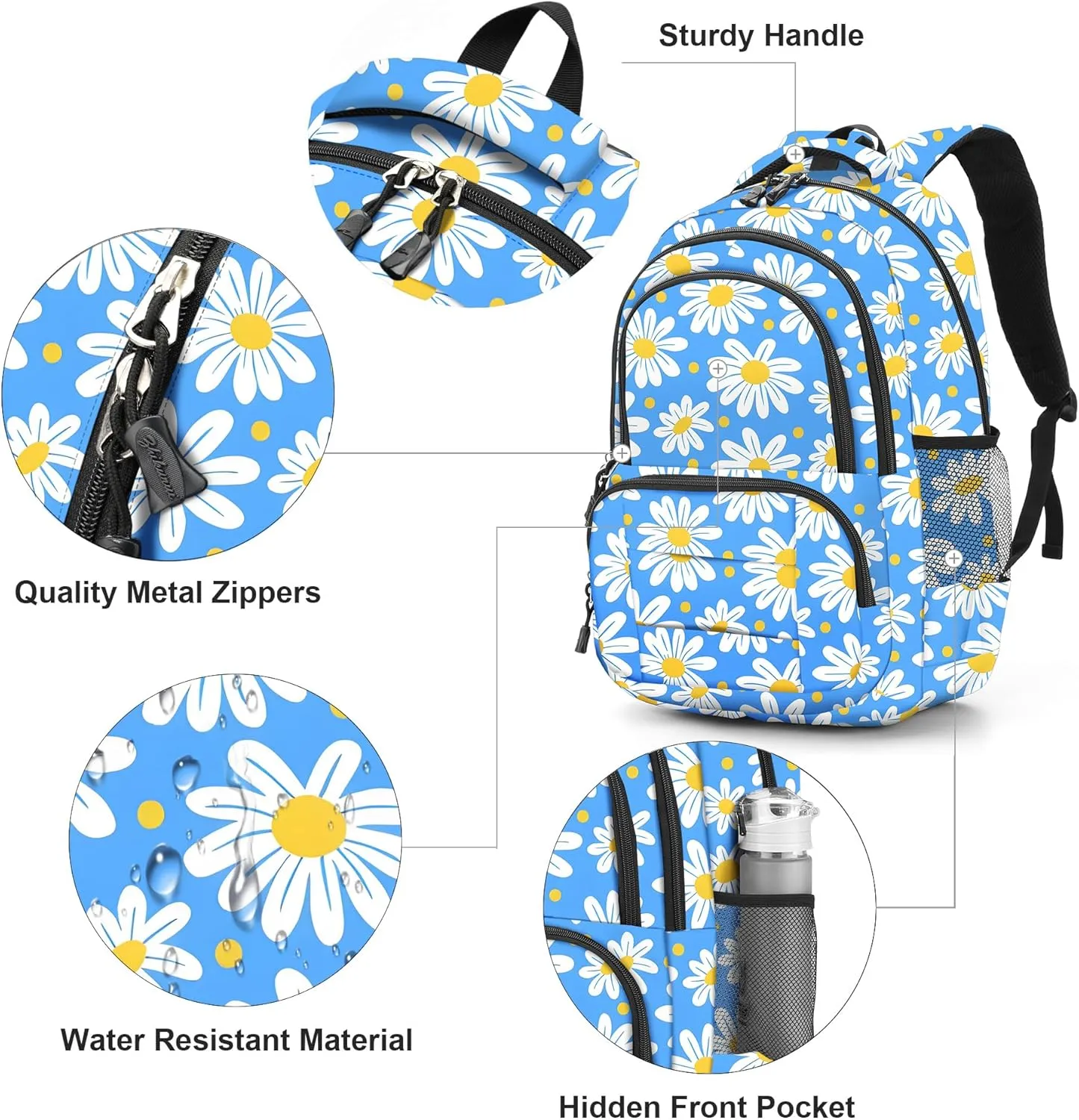 rickyh style Lightweight Elementary Durable Backpack Student Kids Waterproof Backpack