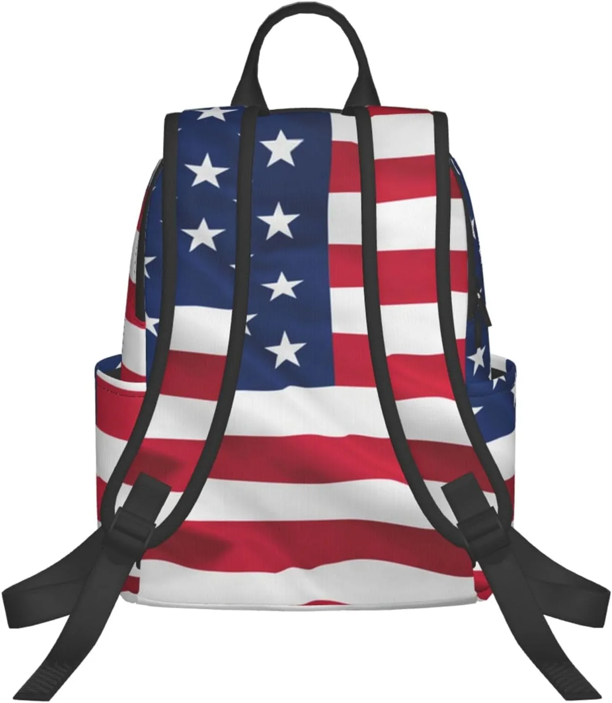 RIMENCH red blue white American flag Backpack Business Travel Anti Theft Durable Backpack College Daypacks For Women & Men
