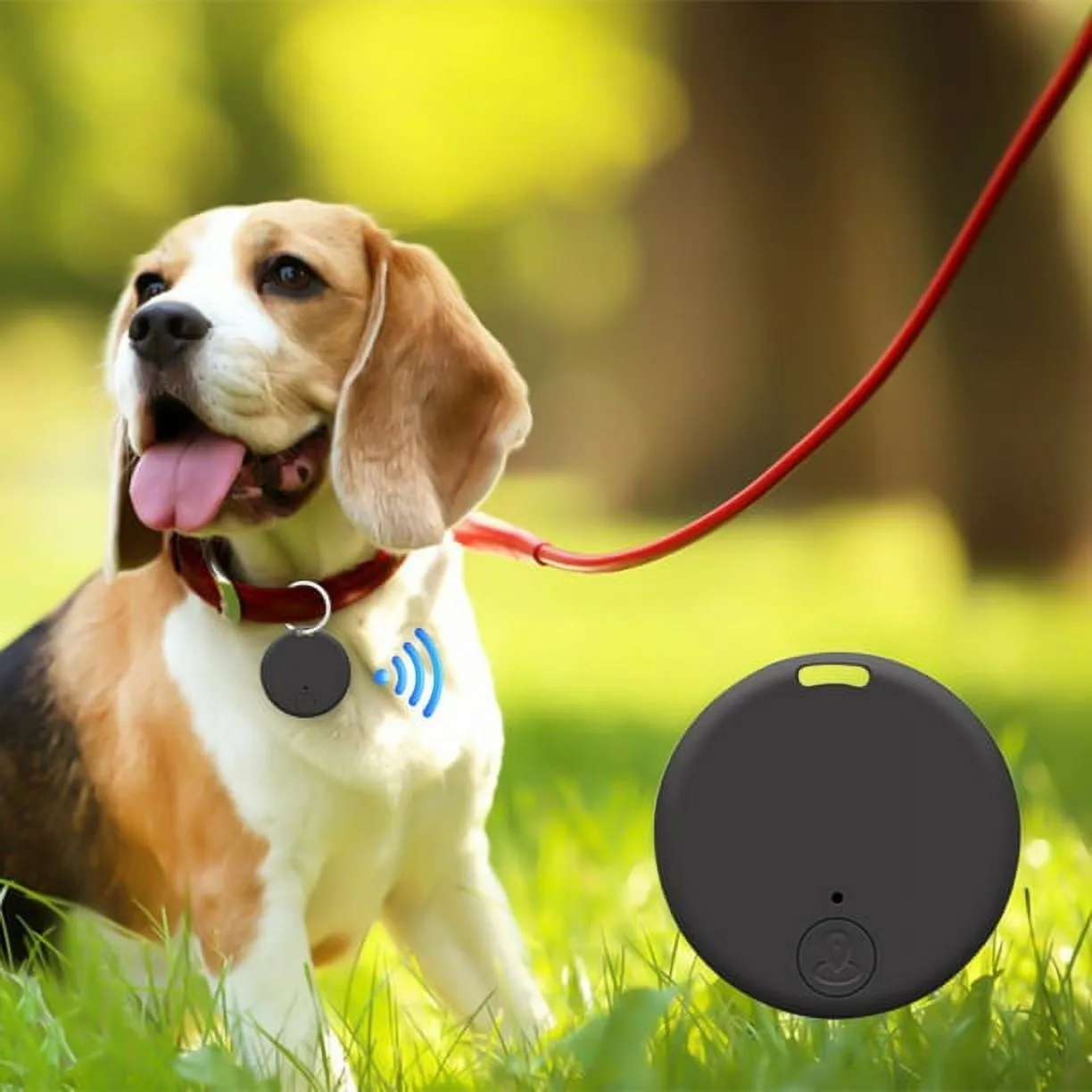 RKSTN Portable GPS Tracking Bluetooth 5.0 Mobile Key Tracking Smart Anti-Loss Device Waterproof Device Tool Pet GPS Locator Bluetooth Tracer For Pet Keys Wallet Bag