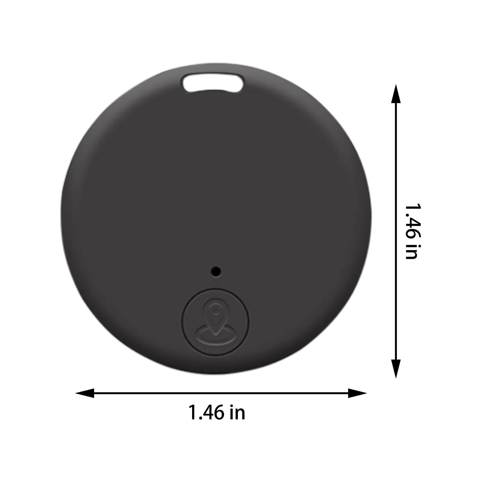 RKSTN Portable GPS Tracking Bluetooth 5.0 Mobile Key Tracking Smart Anti-Loss Device Waterproof Device Tool Pet GPS Locator Bluetooth Tracer For Pet Keys Wallet Bag