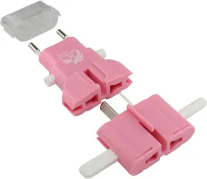 ROAD WARRIOR Universal Travel Plug Adapter Europe/UK/Australia/USA/India/China Compact Does Not Convert Voltage RW101PK