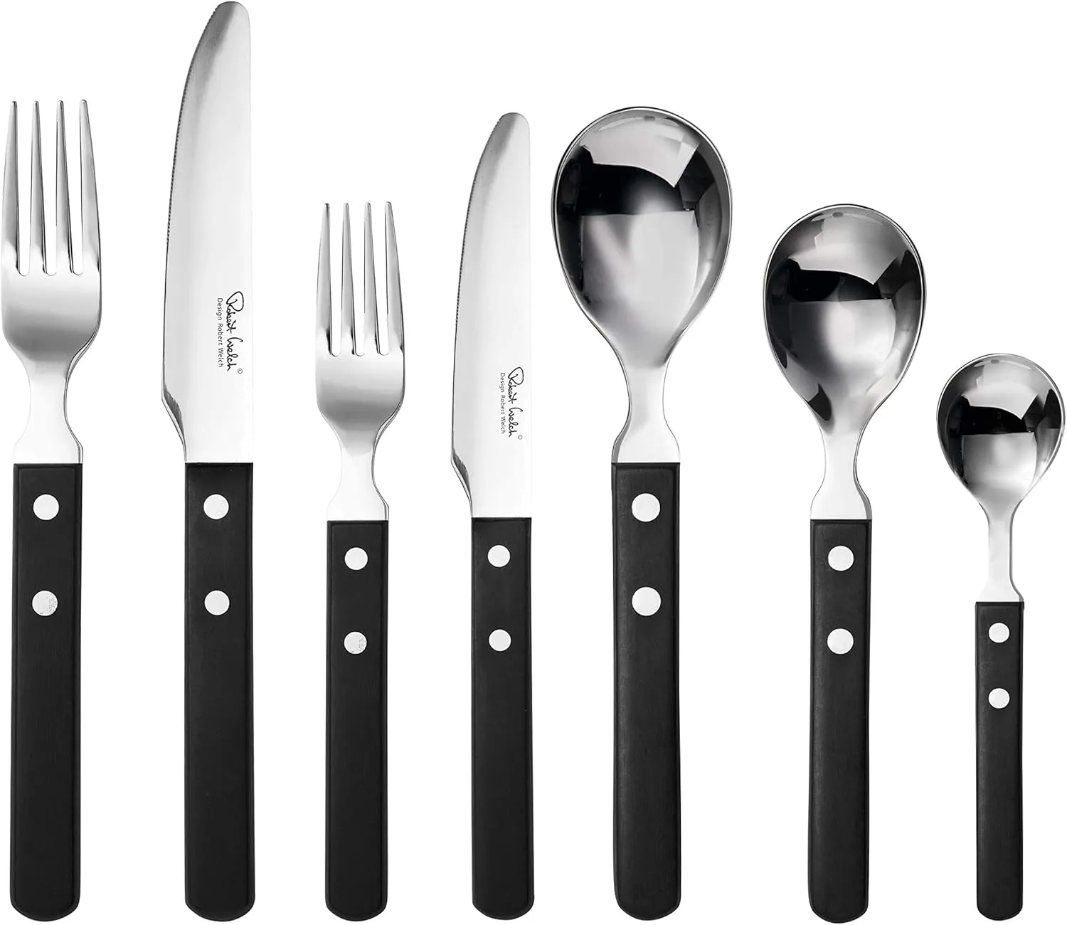 Robert Welch TRABR1099L/7 Trattoria Place Setting, 7-Piece