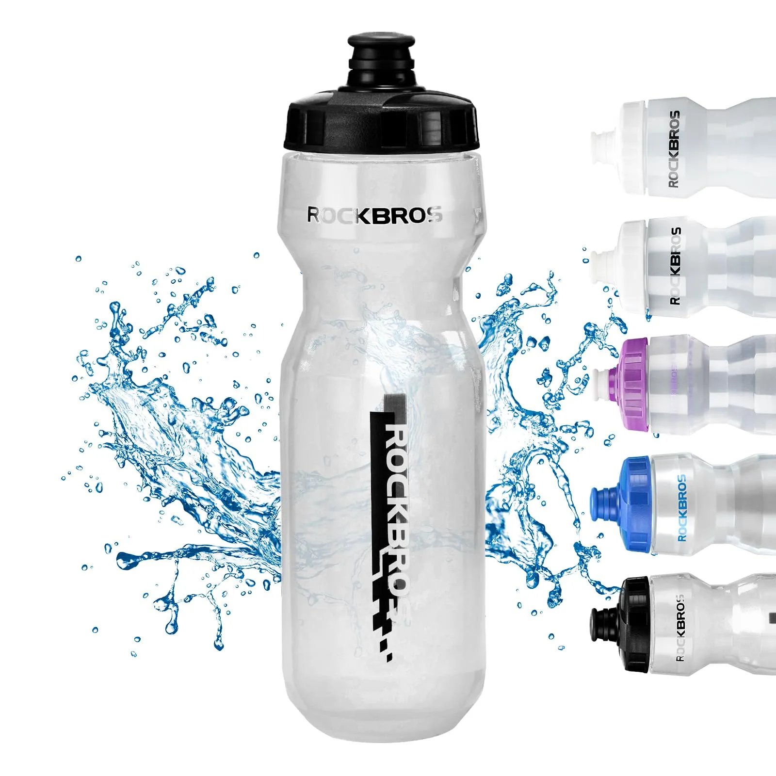 ROCKBROS Bicycle Water Bottle 750 ml Sports Drinks Bottle BPA-Free