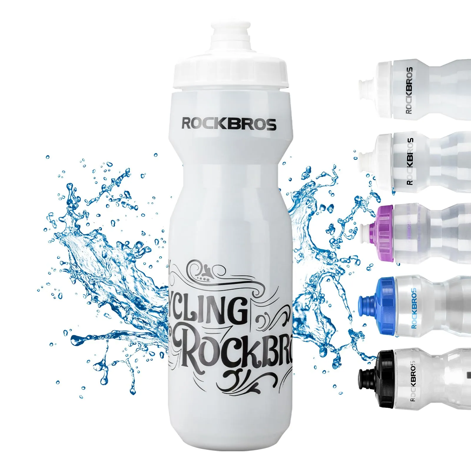 ROCKBROS Bicycle Water Bottle 750 ml Sports Drinks Bottle BPA-Free