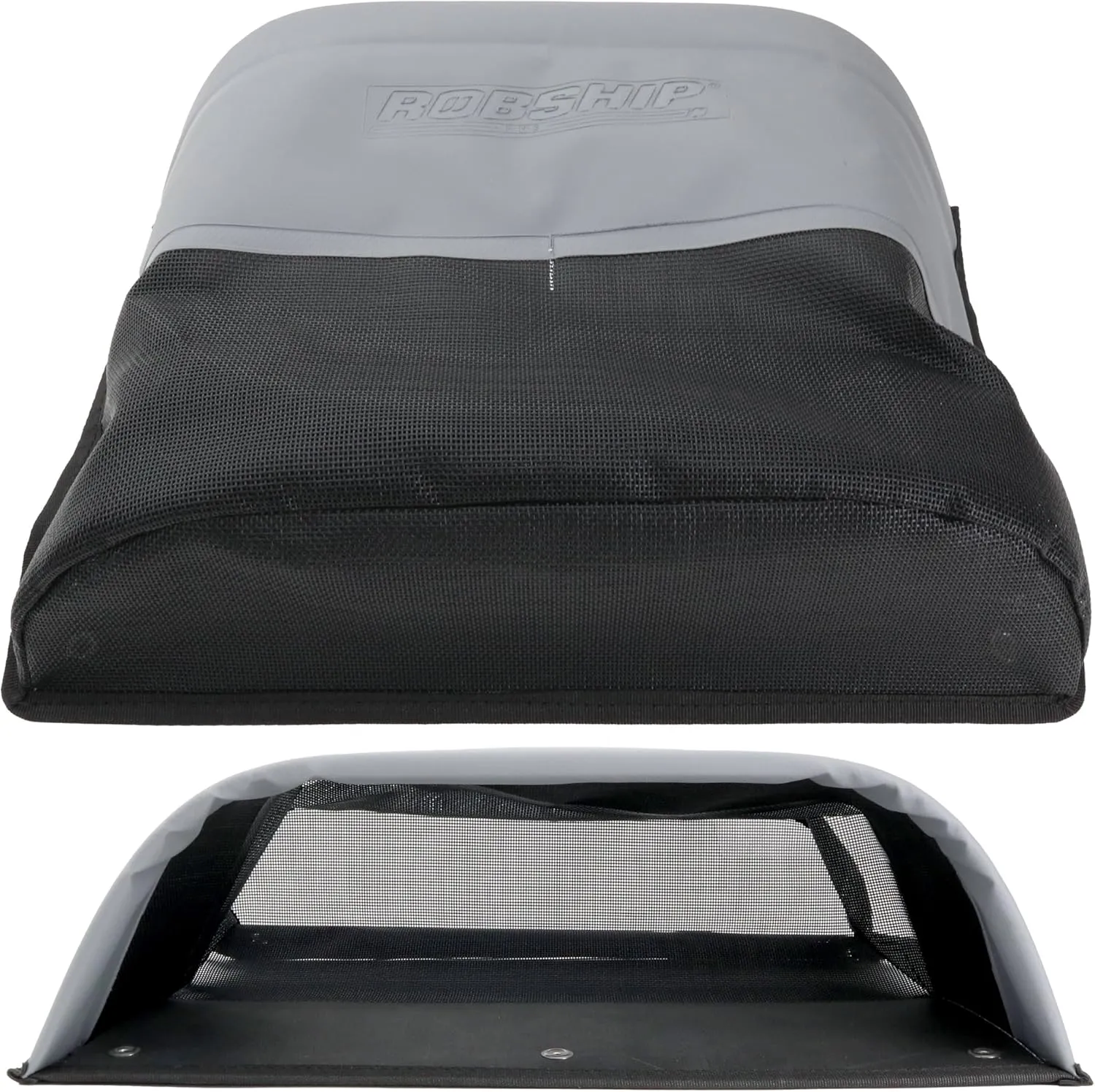 Rope Bag Racing Mesh MK2 - Lightweight, Durable, Water-Drain Technology with SNAD Fixing Solution, Black/Grey - Large