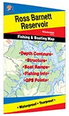 Ross Barnett Reservoir Mississippi Fishing Map