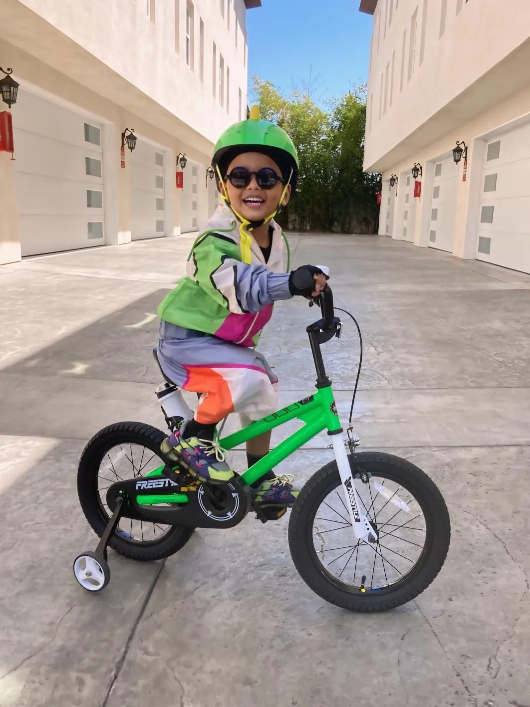 RoyalBaby Kids Bike EZ Freestyle Training Free Balance to Pedal Easy Learning Bicycle, 12-18 Inch for Toddlers to Big Kids