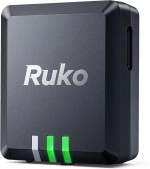 Ruko R111 FAA Compliant Remote ID Module for Drone, RC Airplane GPS Tracker, 5 Hours Battery Time, Light Weight RID Module for FAA Regulation, Spare Accessories for FPV Drones & RC Plane & Helicopter