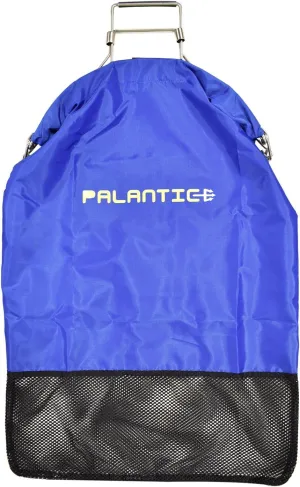 Scuba Choice Palantic Blue Lobster Fish Catch Gear Nylon Game Bag Net with Squeeze Open Handle - Durable, Lightweight, 16" x 7" Mesh for Easy Carry, Perfect Fishing and Diving