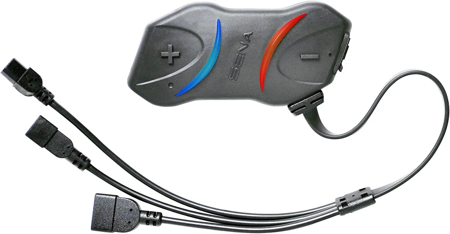 Sena SMH10R Low Profile Motorcycle Bluetooth Headset and Intercom - SMH10R-01
