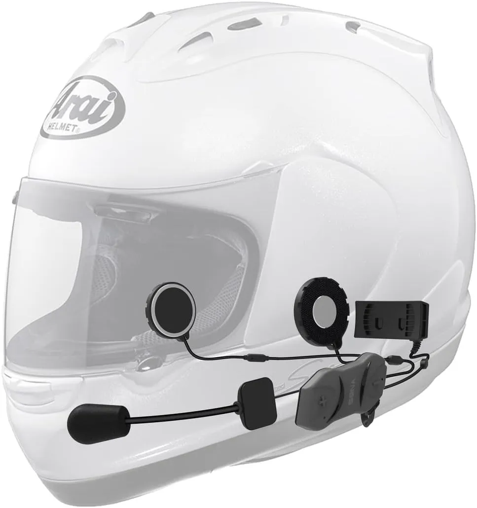 Sena SMH10R Low Profile Motorcycle Bluetooth Headset and Intercom - SMH10R-01
