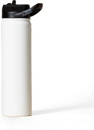 Seriously Ice Cold SIC 27oz Insulated Water Bottle Thermos, Premium Triple Layer Vacuum Stainless Steel, BPA Free Wide Mouth Lid with Carabiner Clip
