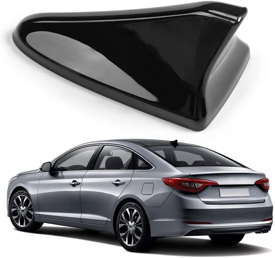 Shark Fin Antenna Cover,Car Roof Antenna Caps fit for Kia Optima 2014-2020,Sonata 2015 2016 2018 2019,Genesis Sedan G80 2015-2017,Genesis Coupe 2013-2015,Elantra Sedan 2011-2016,(Not Sport)