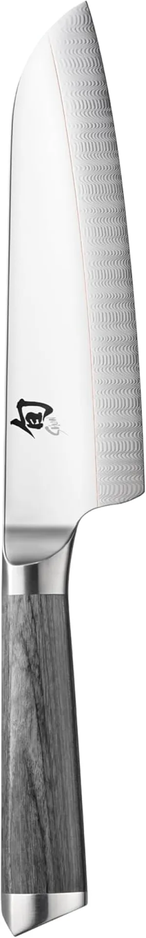 Shun Kagerou 7 Inch Santoku Knife; Hand-Sharpened, Handcrafted in Japan, Light, Sharp, Agile and Easy to Maneuver