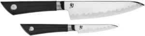 Shun Sora VB0706 8 inch Chef Knife & VB0700 3.5" Pairing Knife NSF Certified Cutlery Handcrafted in Japan