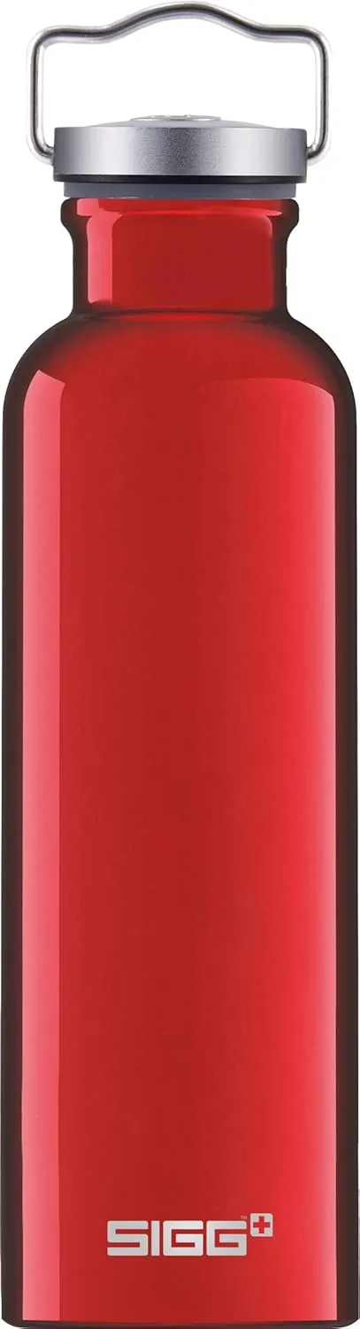SIGG - Aluminum Water Bottle Original - Made in Switzerland - Lightweight - BPA-free - for Carbonated Drinks 17 / 25 Oz