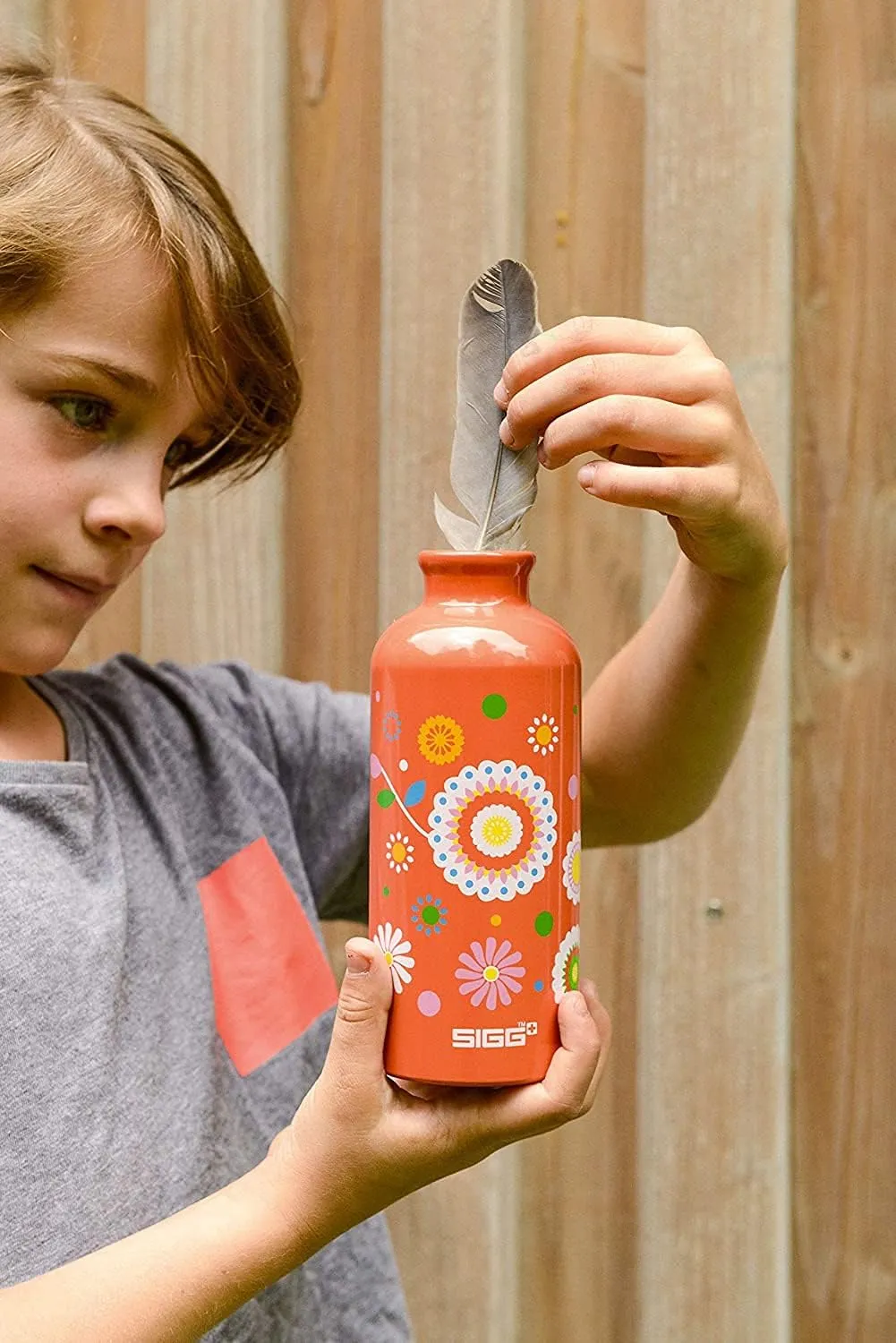 Sigg - Kids Water Bottle - KBT - Made in Switzerland - Neutral Taste - Leakproof - Lightweight - School, Sports - 14 Oz