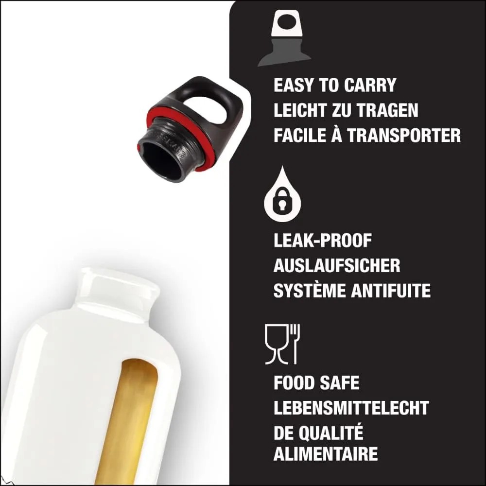 SIGG - Recycled Metal Water Bottle - Traveller - Made in Switzerland - Carbonated Drinks - BPA-Free - 20 Oz