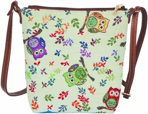 Signare Tapestry Cross-body Satchel Bag/Lightweight Purse