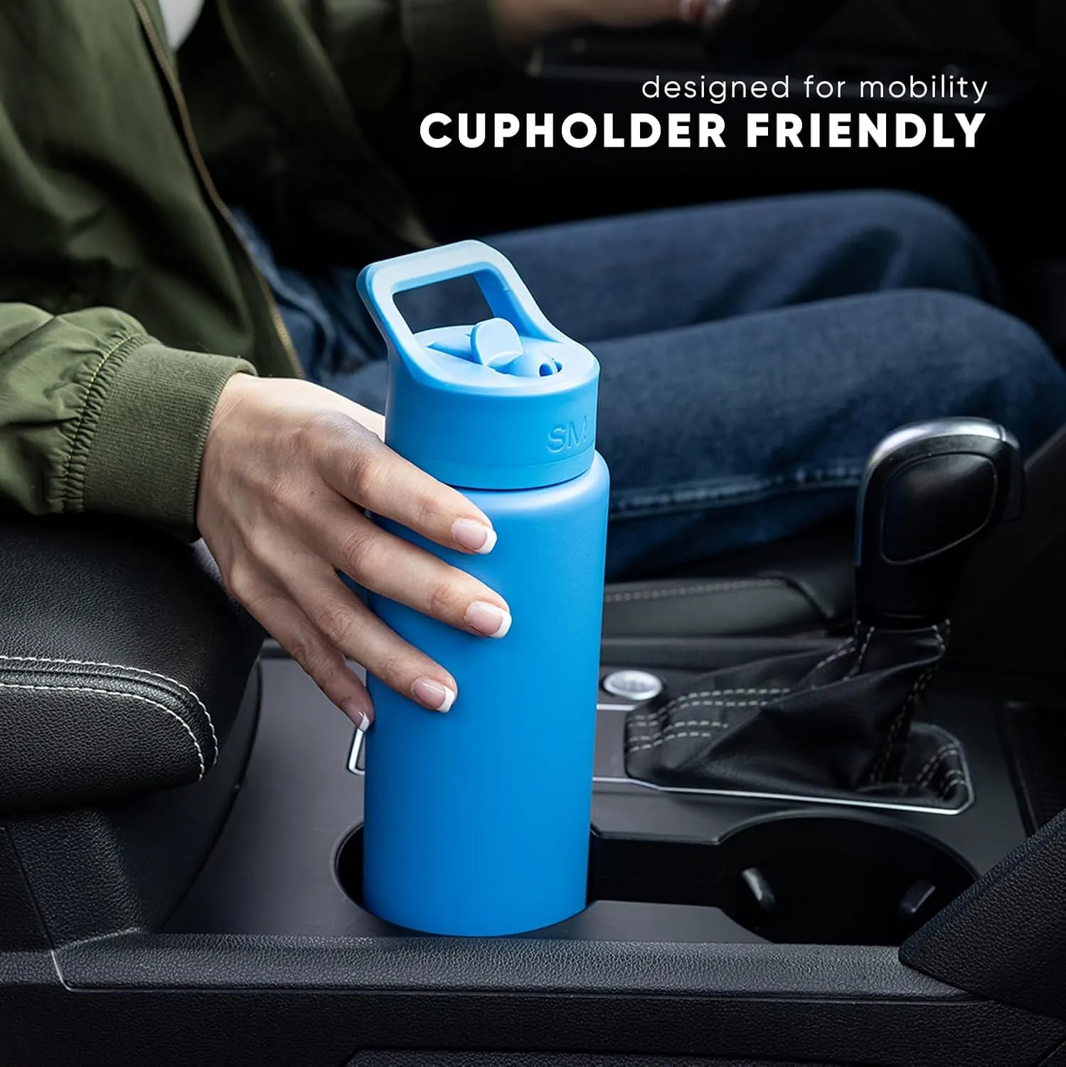 Simple Modern Water Bottle with Straw Lid | Vacuum Insulated Stainless Steel Metal Thermos | Reusable Leak Proof BPA-Free Flask for Sports Gym | Summit Collection | 30oz, Raspberry Vibes