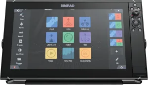 Simrad NSS Evo3S 9", 12" and 16" Multifunction Fish Finder Chartplotter with Preloaded C-MAP US Enhanced Charts