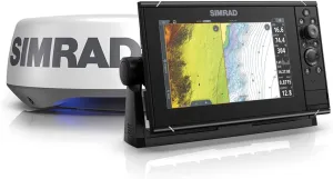 Simrad NSS Evo3S 9", 12" and 16" Multifunction Fish Finder Chartplotter with Preloaded C-MAP US Enhanced Charts