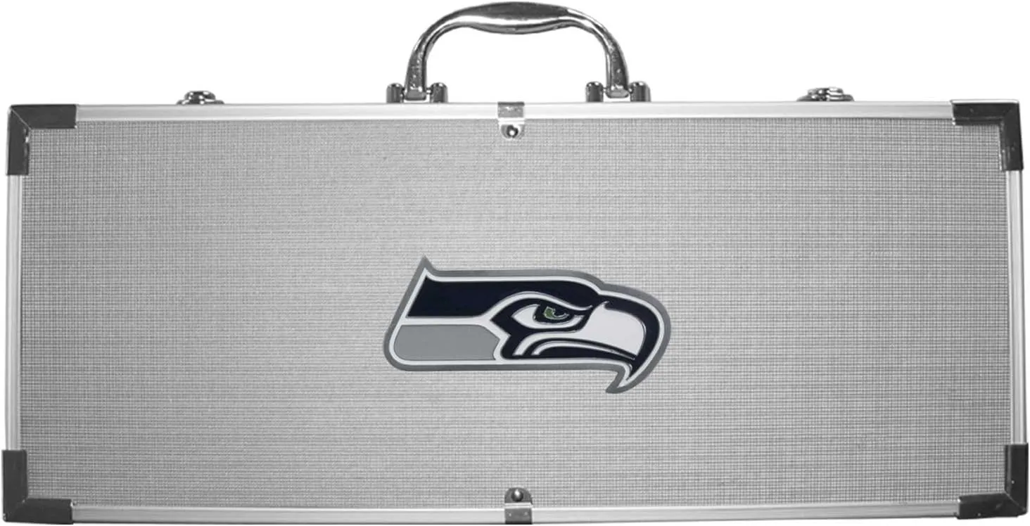 Siskiyou NFL 8 Piece BBQ Set with Case