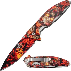 SKULL ON FIRE 3