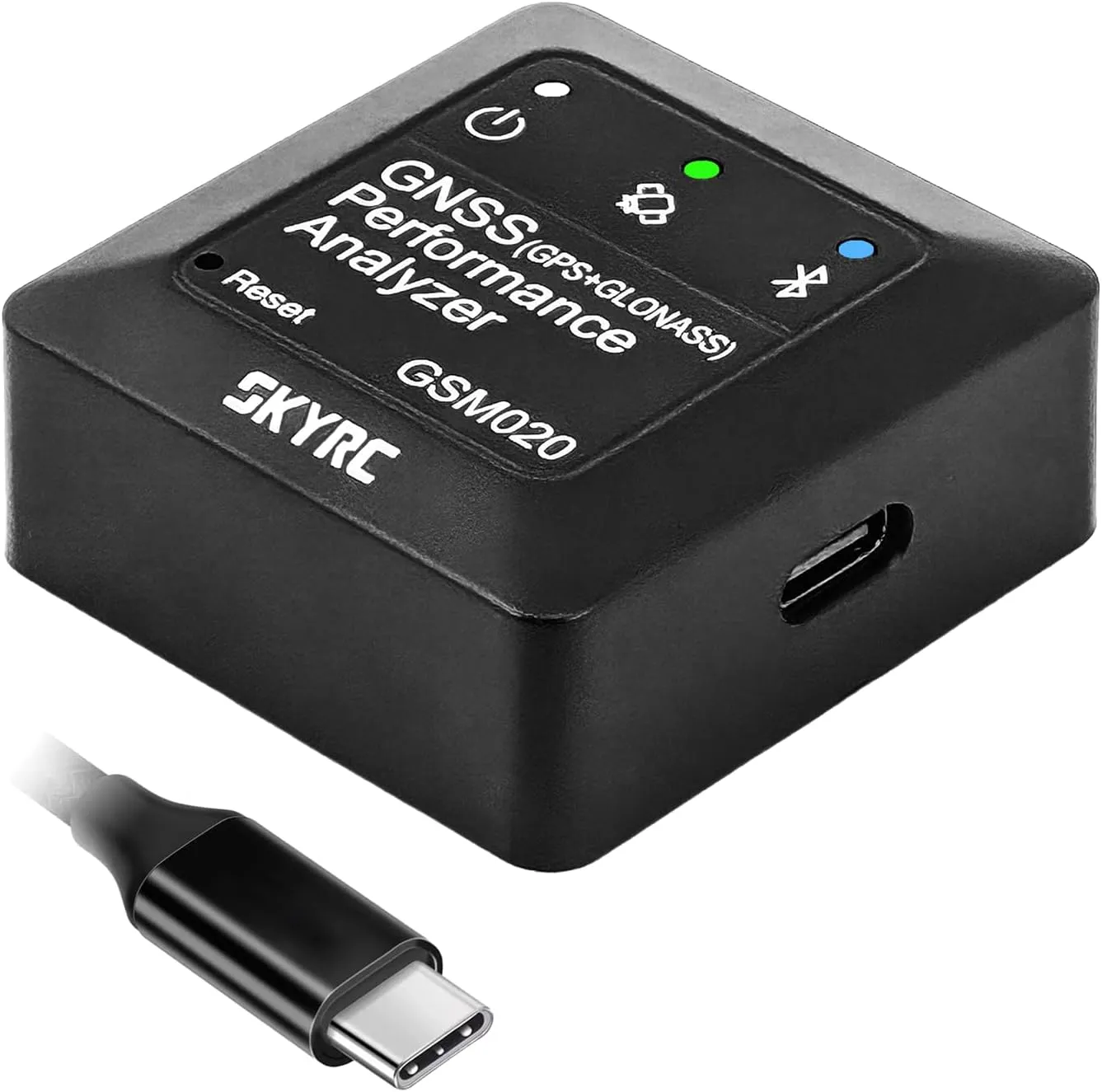 SKYRC GNSS Performance Analyzer RC GPS GLONASS Speedometer, Bluetooth Enabled Race Data Logger and Speed Tracker for RC Cars and Planes. GSM020 SK-500023