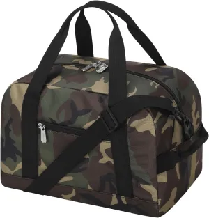 Small Gym Bag Carry On Bag - 12 in Mini Duffle Bag Lightweight for Overnight Travel(Camouflage)