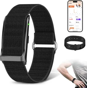 Smart Health Wristband, Wearable Health Fitness Tracker, 120  Sports Modes, All-Day Automatic Monitoring, with Pedometer/Improve Sleep/Stress/Health, IP68 Waterproof, 2 Pack Bands, Free APP