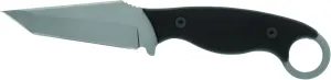 Smith & Wesson M&P Extreme Ops Karambit 8.5in S.S. Full Tang Fixed Blade Knife with 4in Tanto Point, G10 Handle and Finger Loop for Outdoor, Tactical, Survival and EDC,Black