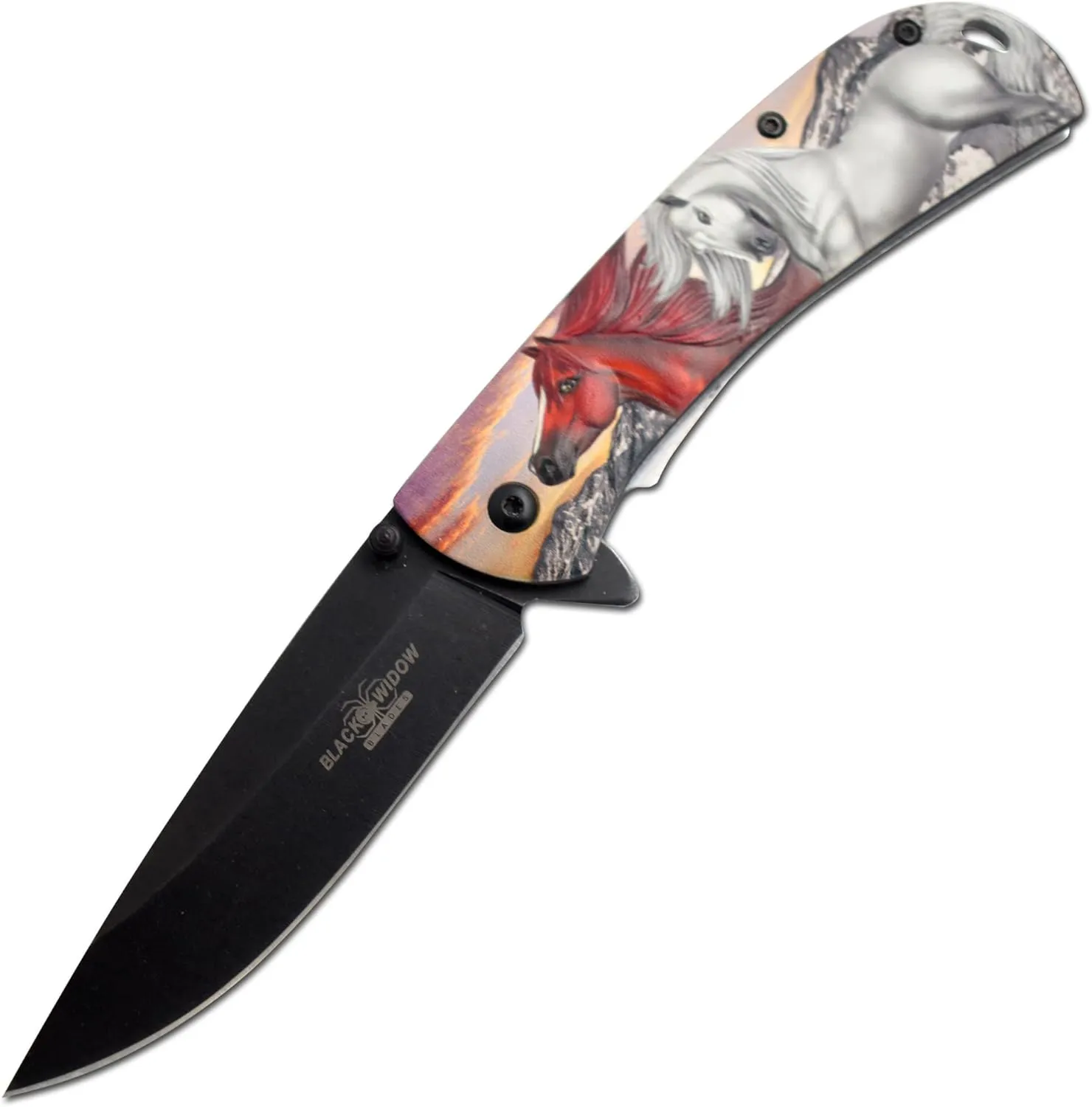 Snake Eye Tactical Assist |Heavy-Duty Pocket Knife Design Handle EDC | Camping Knife (H-1)