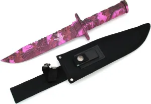 Snake Eye Tactical Full Tang Rescue Style Bowie Knife w/Sheath & Survival Kit Hunting Camping Fishing Outdoors Razor Sharp Blade