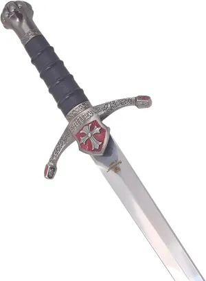 Snake Eye Tactical Medieval Knights Of Templar Historical Design Hunting Knife With Scabbard (Cursader-22247)