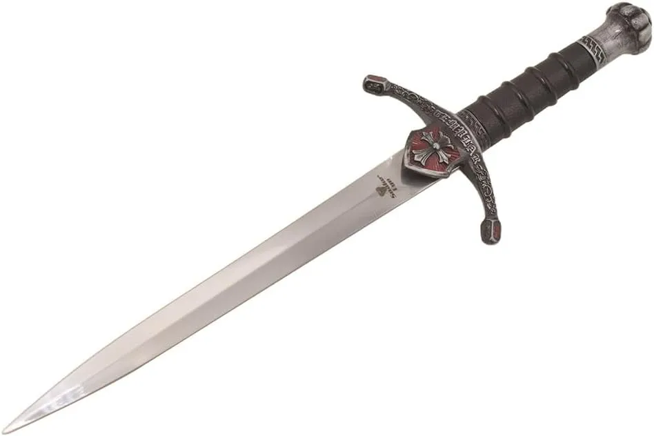 Snake Eye Tactical Medieval Knights Of Templar Historical Design Hunting Knife With Scabbard (Cursader-22247)