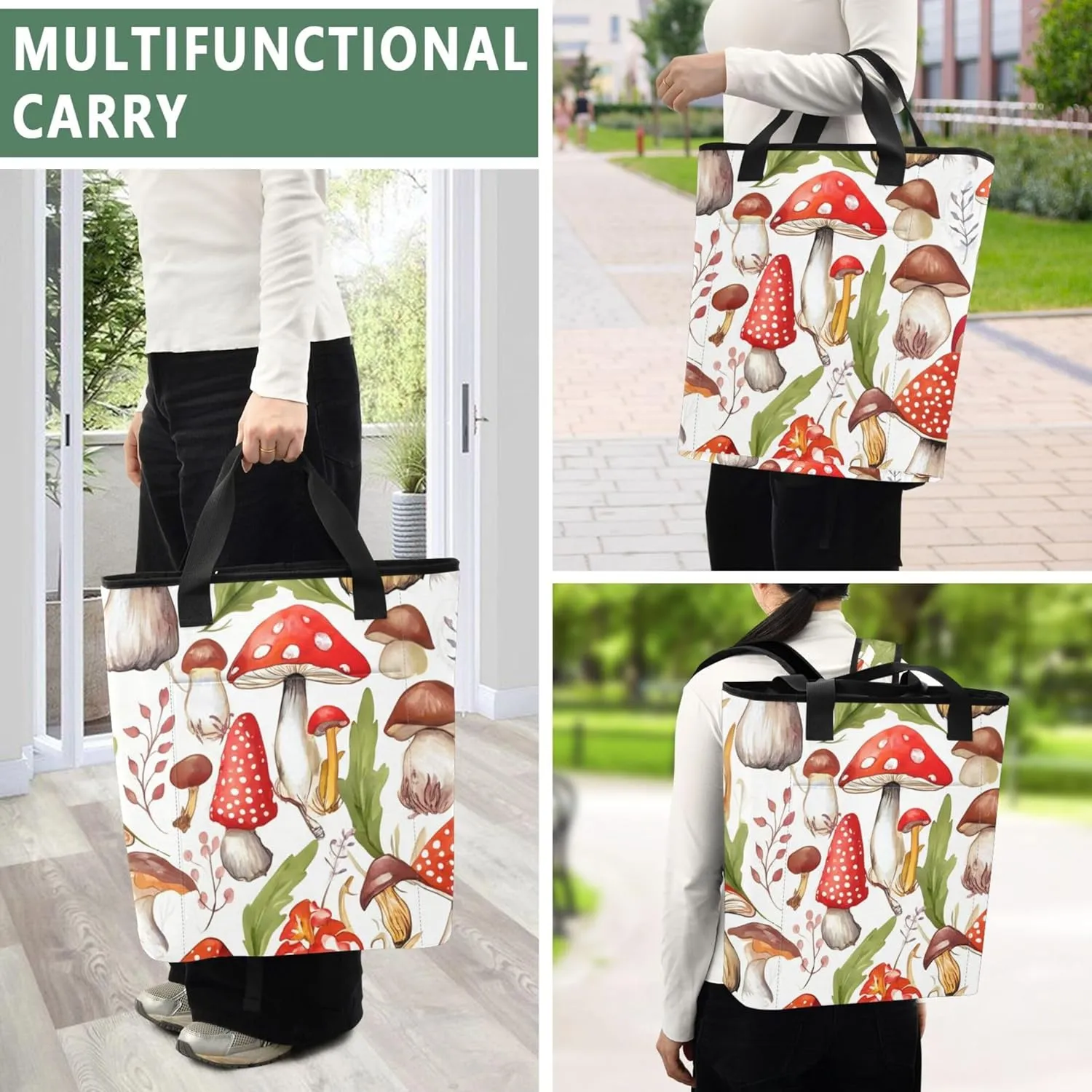 Soft Pink Glitter Texture Bokeh Cooler Bag 36 Cans Insulated Cooler Bag Carry Out Cooling Backpack