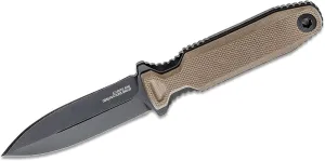 SOG Pentagon FX Covert Professional Fixed Blade Knife for Tactical Needs | Double-Edge CYRO S35VN Full-Tang Steel Blade