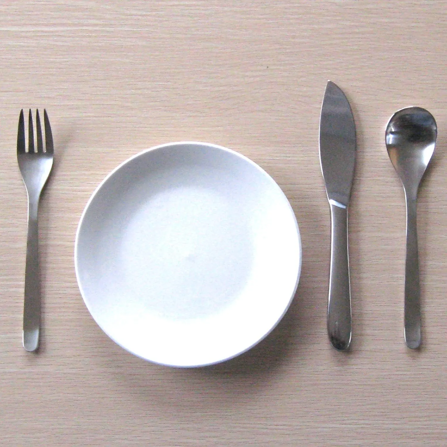 Sori Yanagi #1250 Dinner Cutlery Set, 3 Pieces, Knife, Spoon, Fork, Made in Japan