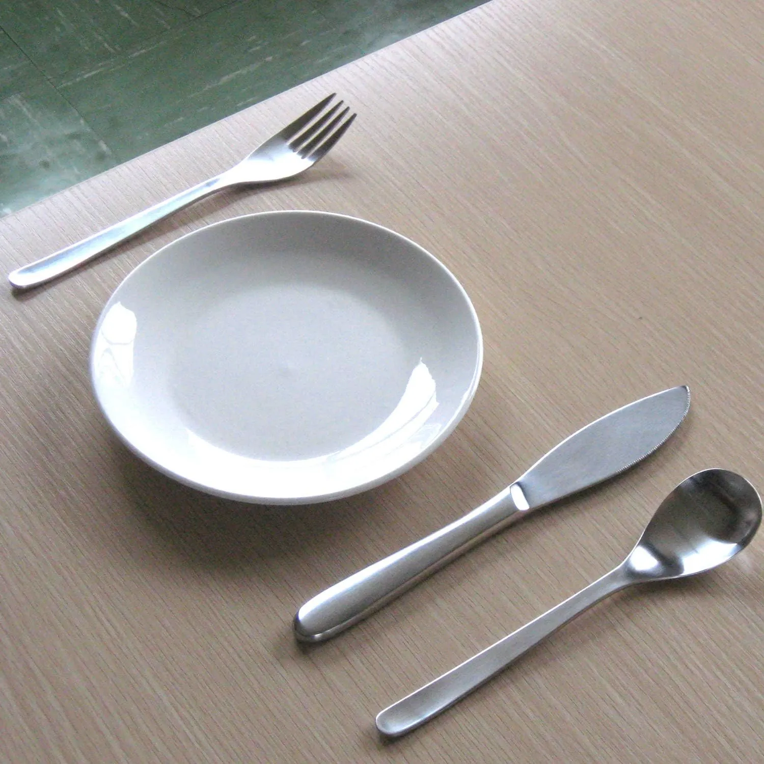 Sori Yanagi #1250 Dinner Cutlery Set, 3 Pieces, Knife, Spoon, Fork, Made in Japan