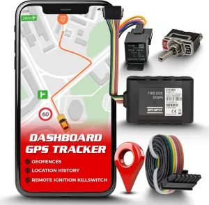 Spy Spot Hardwire 4G GPS Tracker with Kill Switch | Starter Disable GPS Tracking | Rental Car Companies | Turo | Fleets Battery Operated