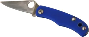 Spyderco Bug Pocket Knife 1.27" Clip Point Sandvik 12C27 Satin Blade G-10...