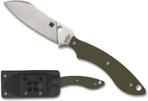 Spyderco FB50GPOD Stok OD G-10 Drop Point Reveal 12