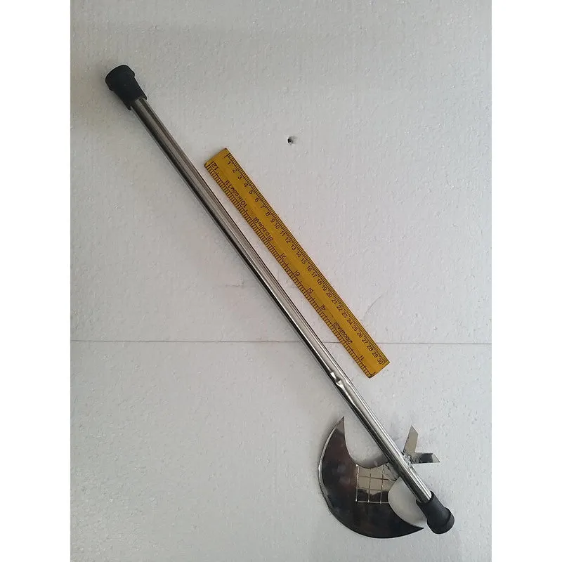 Stainless Steel Full Length Lord Parshuram Axe Vajra For Tree Cutting And Multipurpose Use (3119)