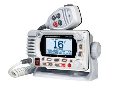 Standard Explorer GX1800GW White GPS 25 Watt VHF