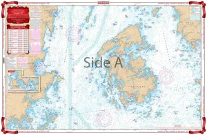 Standard Navigation, 103 Penobscot Bay, Camden and Rockport, ME, Easy-to-Read, Waterproof Paper, Tear Resistant, Printed on Two Sides, 2 Charts in 1, NOAA Charts