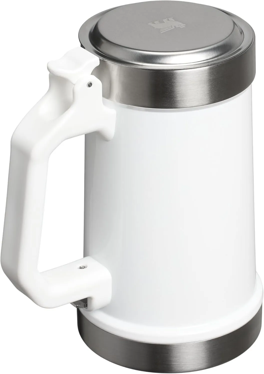 Stanley Classic Bottle Opener Beer Stein 24 oz | Flip Up Lid and Heavy Duty Handle with Built In Bottle Opener | Insulated Stainless Steel Beer Mug | BPA-Free | Black 2.0
